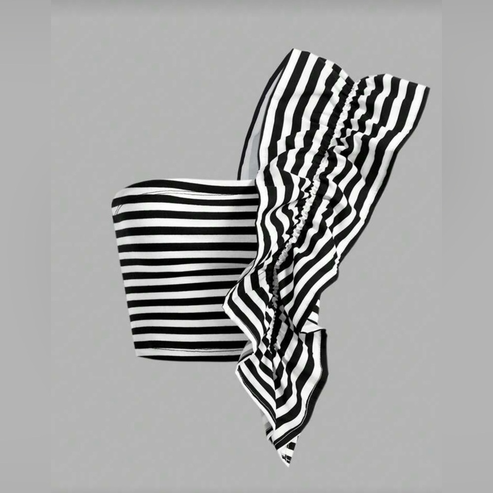Crop Top Striped
